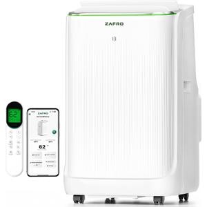 ZAFRO Smart Inverter Portable Air Conditioners, 12000 BTU (8000 BTU SACC)