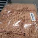 Turquoize Chenille Bath Rugs Shaggy Bathroom Rugs Non Slip Bath Mat for Bathroom 24 x 36 Muted Clay Bath Rug for Extra Soft and Absorbent Area Rug, 24"x 36", Muted Clay