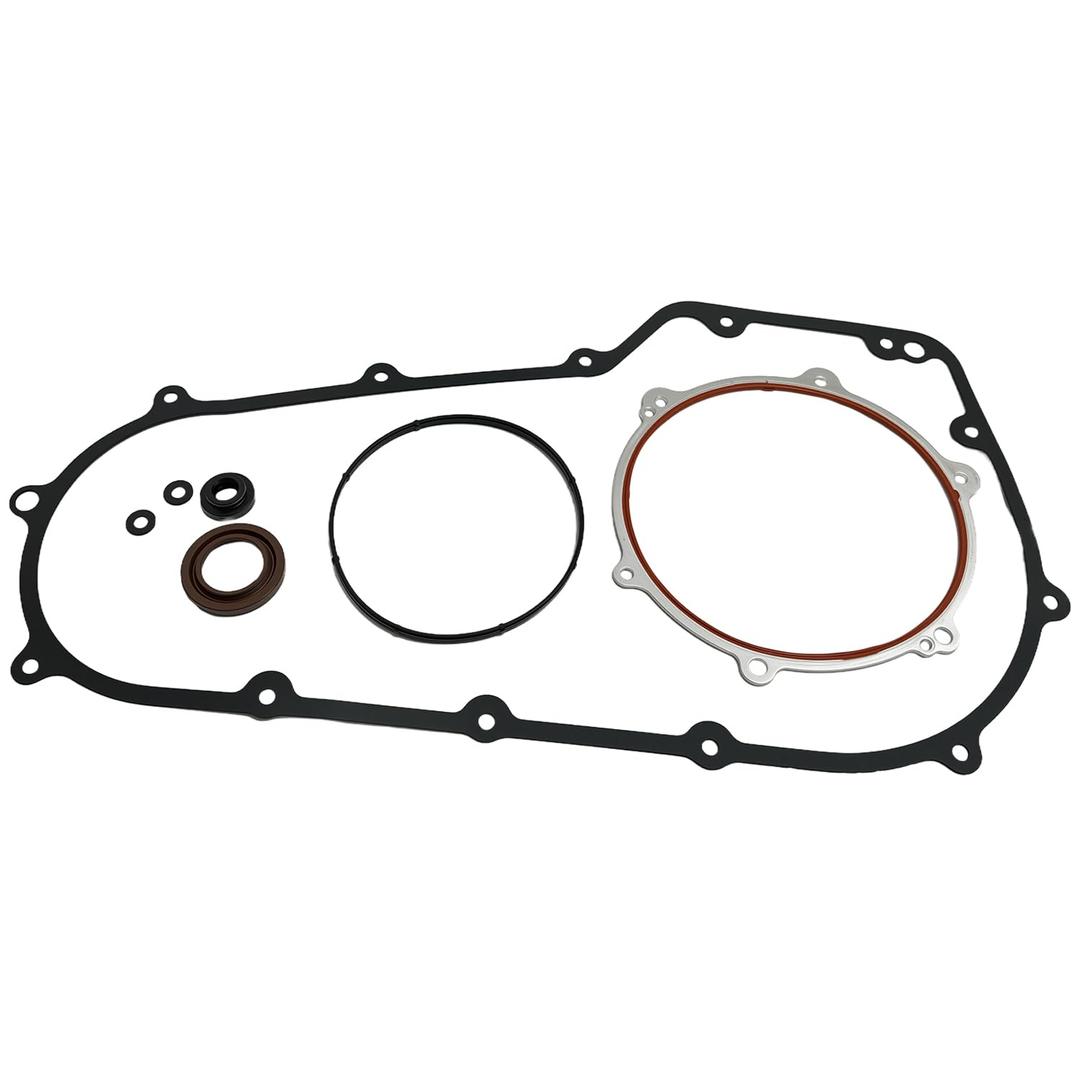 2006-2016 Softail & Dyna Primary Cover Gasket and Seal Kit Compatible with 2007-2016 Harley Davidson Dyna Low Rider Street Bob Wide Glide Super Glide Fat Boy FLSTF Heritage Softail Night Train