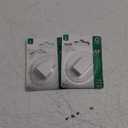 Power Gear White Duplex 4P4C in-Line Adapter And Power Gear in-Line Coupler, Ideal for Telephones, Answering Machines, Modems, Fax Machines, Caller ID Display, White, 2 Pack