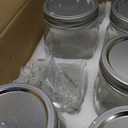12 Pack 32 OZ Glass Food Storage Jars with Separable Airtight Lids, Wide Mouth Mason Jars for Pickling, Fermentation, Canning, Microwave & Dishwasher Safe