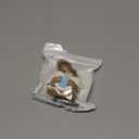 Case Compatible with Airpods 1 & 2, 3D Cute Kawaii Baby Otter Design Keychain Case Cover, Portable Earbuds Accessories Soft Silicone Shockproof Wireless Earphone Protector with Hook