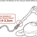 EZ SPARES Micro Cleaning Nozzle Kit,Micro Vacuum Attachment,Universal Vacuum Cleaner Attachment,Mini Micro Kit Keyboard Crevice Cleaning Tool Brush Kit,for Compact Wet Dry Shop Vacuum,Storage Bag Inc