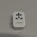 TESSAN Universal Travel Adapter, International Power Adapter with 4 USB Ports (1 USB C), Worldwide Plug Adaptor Wall Charger for USA to Europe UK France Germany Spain Ireland Australia(Type C/G/A/I)