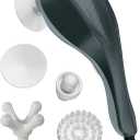 Wahl All Body Corded Light Soothing Vibratory Massager with 4 Attachment Heads - Gentle Relief - Massage Tools for Back, Foot, Neck, and Leg Massage  FSA Eligible - Model 4120-600 (5 Piece Set)