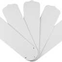 Westinghouse 7741400 52-Inch White Outdoor Replacement Fan Blades, Five-Pack