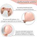 2 x Pastel Balloon Arch, Rainbow Balloon Arch Kit with 18/12/5 inch Macaron Pink Yellow Purple Orange Teal Blue Gold Latex Balloon for Birthday Baby Shower Wedding Pastel Party Decorations