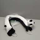 MAGZO Under Door Draft Stopper 36 Inch, Weighted Animal Noise Blocker for Door, Panda Draft Guard with Hook Loops