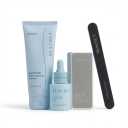 SEACRET Minerals Nail Care Collection, DIY Salon Manicure, Dead Sea Finger & Toenail Treatment Set with File, 3-Way Buffer Block, 1 Oz Cuticle Oil, & 6.8 Oz Body Lotion, All Skin Types, 4 Piece Kit