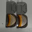 Lymphatic Contour Face and Body Brushes, The Lymphatic Drainage Massager for Face, Dry Brushing Face Brush, Chin & Jawline Sculpting, Ergonomically Designed to Fit The Skin Precisely (2 Set)