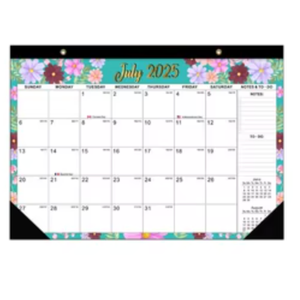 Desk calendar 2025