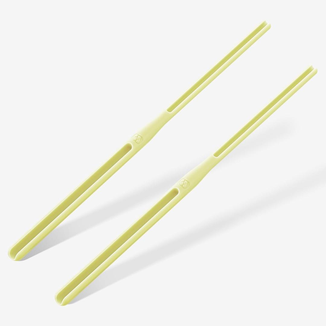 Dunkive 2 Pack Rosary Cord Knotting Tool, #7#9 and #36 Dual Head Twine Knotting Tool, Rosary Making Supplies, Beads Tying Kit, Beading Cord Kit for Jewelry, Fishing Hook, Bracelet(Yellow)