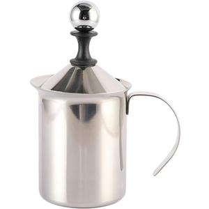 Manual Stainless Whipped Cream Dispenser - Stainless Steel Handheld DIY Whipped Cream Dispenser - Perfect Cream Whipper Maker for Gift,Lid Manual Stainless Whipped Cream Dispenser - Stainless Steel Handheld DIY Whipped Cream Dispenser - Perfect Cream Whipper Maker for Gift,Lid