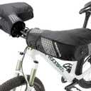 ROCKBROS Bike Handlebar Mittens Cold Weather Thinsulate Thermal Bicycle Mittens Pogies Handlebar Cover Gloves for Mountain Commuter MTB Fat Bike