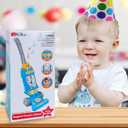 FS Toddler Vacuum Toy that Works with Lights & Sounds, Pretend Play Toy for Toddlers 1-3, Kids Vacuum Toys for Toddlers 3-5 Years Old Boys Girls, Play Vacuum Cleaning Toy with Ball-Popping Action