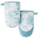 Fiesta Botanical Floral Print Mini Mitt, 2 pk