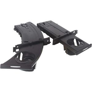 labwork Cup Holder Divers and Passenger Side Retractable Cup Holder Replacement for E90 E91 E92 E93 51459173463 51459173469 (Pair, Black)
