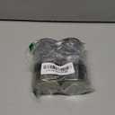 Salt and Pepper Shakers Set with Adjustable Pour Holes by CHEFVANTAGE - Black