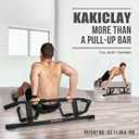 KAKICLAY 2026 Upgrade Multi-Grip Pull Up Bar with Smart Larger Hooks Technology