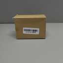 HOME&I Adhesive Kick Down Door Stopper,No Drilling Large Self Adhesive Plate,Height-Adjustable Rubber Foot (1, 6-Inch/Nickel)