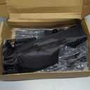 Projector Stand Tripod Adjustable, Laptop Height from 23.5 to 46.5 inches with Gooseneck Phone Holder, Floor for Office, Home, Stage, Studio, DJ Racks Holder Mount, 23.5inch-46.5inch (Black)