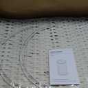 Laundry Hamper with Lid Laundry Basket with Lid 19.0 Gal (72 L) Round Wicker Laundry Basket Handwoven Rattan Basket with Lid Removable Bag 2 Mesh Bags Handles for Living Room Bathroom White