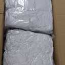 100 Pcs White Folding Chair Cover Washable Removable Universal Fitted Chair Cover Protector for Wedding Party Banquet Holidays Celebration Decoration Chair Covers