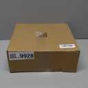 VOMIRA Knee High Cowboy Boots for Women Pointed Toe Chunky High Heels Pull-on Embroidered Boots Western Boots Wide Calf Cowgirl Boots (7, Brownpu)