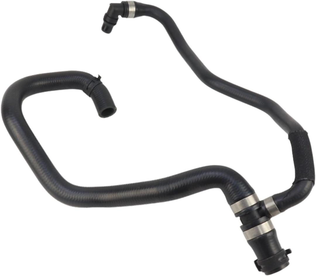 Engine Coolant Expansion Tank Hose Assembly for Benz C292 W166 X166 GL-CLASS (2012-2019) - Black Rubber Plastic Hose - 1 Pack