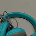 AILIHEN C8 Wired Headphones with Microphone and Volume Control Folding Lightweight Corded Headset for Cellphones Tablets Chromebook Phones Smartphones Laptop Computer PC Mp3/4 (Grey/Mint) (Medium, Turquoise)