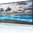 Wapluam Black And White Beach Wall Painting Black Framed Canvas Wall Art For Living Room Wall Decoration For Bedroom Office Wall Decor Blue Sea Wave Pictures Artwork Modern Hotel Room Home Wall Art (40L" x 20W", Blue Sea Wave Pictures Black Framed)