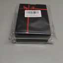 TTJHGYQO 6-Piece Nail Clipper Set with Nail File, Tweezers and ingrown toenail Removal kit Travel Nail kit for Men and Women (Moon Black) Pack of 2