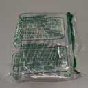 MewuDecor 5/16-18 x 1-1/2" (1/2" to 6") Hex Head Cap Screw Bolts, External Hex Drive, Stainless Steel 18-8 (304), Full Thread, 20 PCS (Silver)