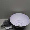 Gooseneck Wall Lamp Black Industrial Vintage Farmhouse Wall Sconces Lighting Wall Light Fixture with Plug in Cord and On Off Switch for Bedroom Nightstand (Big Size 11.42 Inch 1 Pcs)