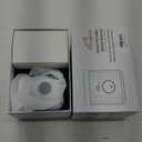 Bottle Warmer, Portable Bottle Warmer, Fast Heating Baby Bottle Warmer with 4 Adapters, Rechargeable Travel Bottle Warmer with Precise Temperature Control for Breastmilk Formula