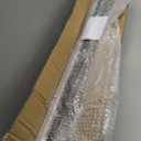 DoubleFill 3" Roll up Garage Brush Seal for Top, 2 Pack 10ft Long Garage Door Seal Nylon Brush with Aluminum Track No-Drill 45deg Holder for Commercial, Corrugated, Sliding Barn, Hangar Doors