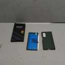 for Samsung Galaxy Z Fold 7 Case Slim with Kickstand, Full Hinge Protection, Tempered Screen Protector, Shockproof Cover, Daily Drop Protective Phone Case for Samsung Galaxy Z Fold7 2025, Green