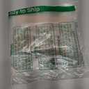 HESTYA Open Gel Finger Toe Tubes 6 Pcs Fabric Gel Lined Cushion Sleeve Protector for Bunion Hammer Toe Callus Corn Blister Friction(6 x 0.98 Inch)