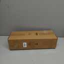 Gold Double Curtain Rods for Windows 72 to 144 Inch, 1 Inch Adjustable Decorative Crystal Long Dual Curtain Rod, Heavy Duty Vintage Double Drapery Pole with Gold Foil Finials for Living Room