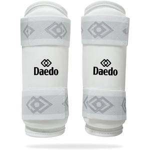 DAEDO Taekwondo Forearm Guard - Lightweight & Comfortable with Two Elastic Straps for Secure Fit, Ideal for Sparring & Training