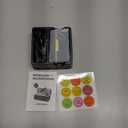 Rythflo Wireless Mini Microphone for Camera/iPhone/Android/iPad/Laptop, Lav Mic with Charging Case, AI Noise Reduction, 50H Battery, 230ft Range, Lavalier Microphone for Video Recording, YouTube, Vlog (Dark Black)