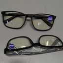 NOVIVON Active‑Fit +1.75 Reading Glasses for Men - Blue Light & UV Protective Readers with Bonus Case & Cloth