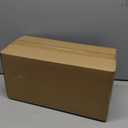 Extra Large Cable Management Box, Wood Cord Hider Box & Organizer for Power Strip, TV Wires & Desk Cable Storage (Blackened Acacia)