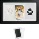 Dog Paw Print Kit with Frame, Paw Print Impression Kit with Customization Tool, DIY Memorial Gifts for Dogs Cats Lover