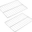 Allstare 2Pcs 316067902 Oven Rack Replacement Parts for Frigidaire Stove Oven Parts 316069800 Oven Rack for Kenmore Oven Parts 22.8" x 16" 304 Stainless Steel Rack-Flat Frigidaire Range Oven Wire Rack