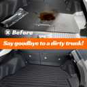 Floor Mats Cargo Liner for Toyota Prius & Prius Prime 2023 2024 2025 2026, All Weather Car Floor Mats for 5th Gen Prius 2023-2026, Non-Slip Waterproof Floor Liner Car Accessories for LE XLE Limited