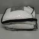 yescool Weighted Blanket for Adults (15 lbs, 60" x 80", White) Cooling Heavy Blanket for Sleeping Perfect for 140-160 lbs, Queen Size Breathable Blanket with Premium Glass Bead, Machine Washable