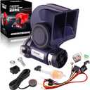 FARBIN Air Horn for Car, Train Horn for Trucks, Loud 12v Car Horn Kit with Relay Harness and Switch Button