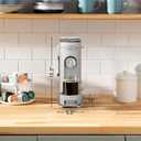 Ninja Pod & Grounds Specialty Single-Serve Coffee Maker, K-Cup Pod Compatible, Brews Grounds, Compact Design, Built-In Milk Frother, 56-oz. Reservoir, 6-oz. Cup to 24-oz. Mug Sizes, Stone, PB051ST