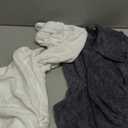 Tudomro 2 Pcs Men's Bath Wrap Towel Large Shower Adjustable Terry Body Spa Towel with Pocket After Shower Wrap for Men Gift Spa College Bath Dorm Room Gym(Grey, White)